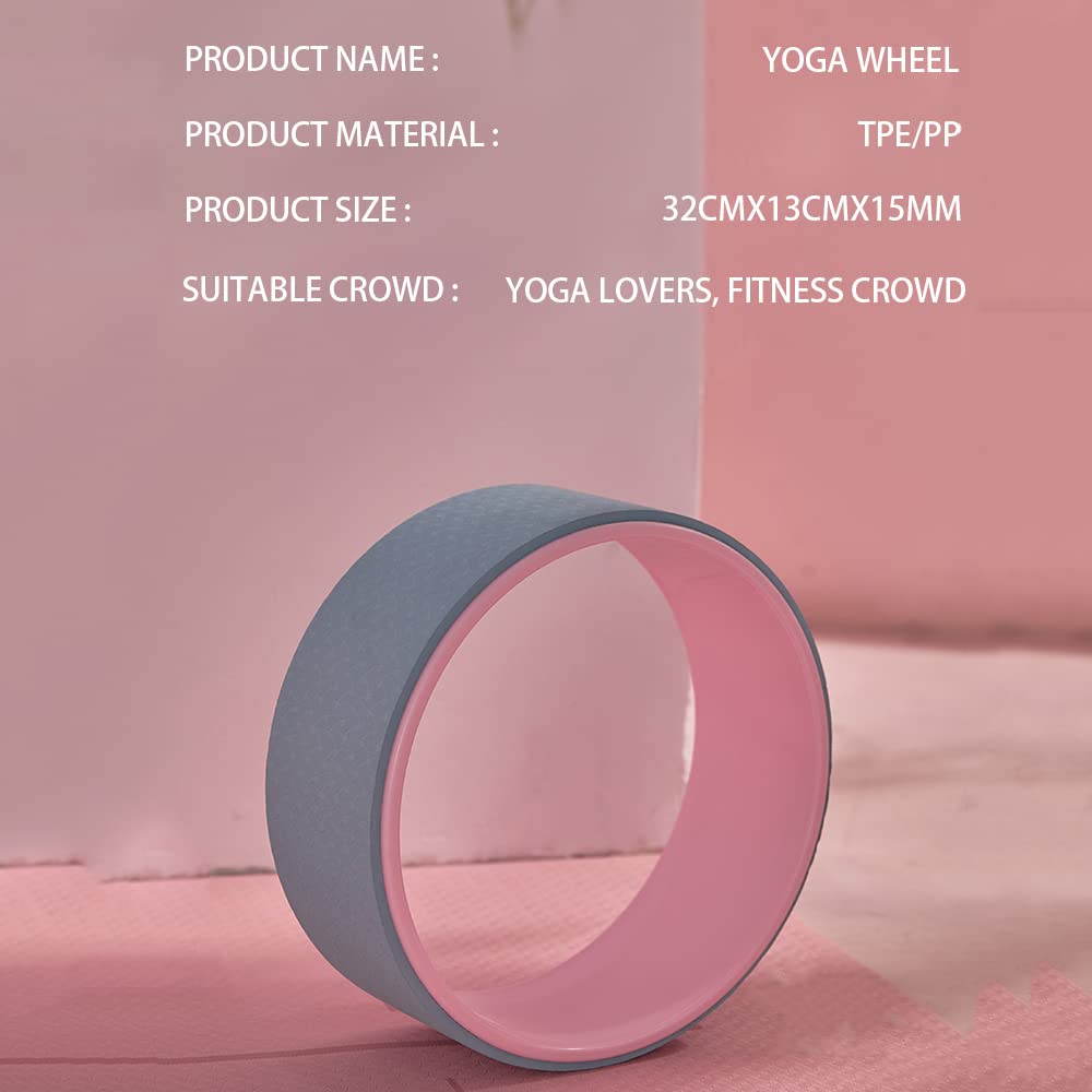 3D Point Massaggio Yoga Roller Pilates Ruota Indietro Esercizio Strumento Perdita di Peso Vita Accessori per Il Fitness