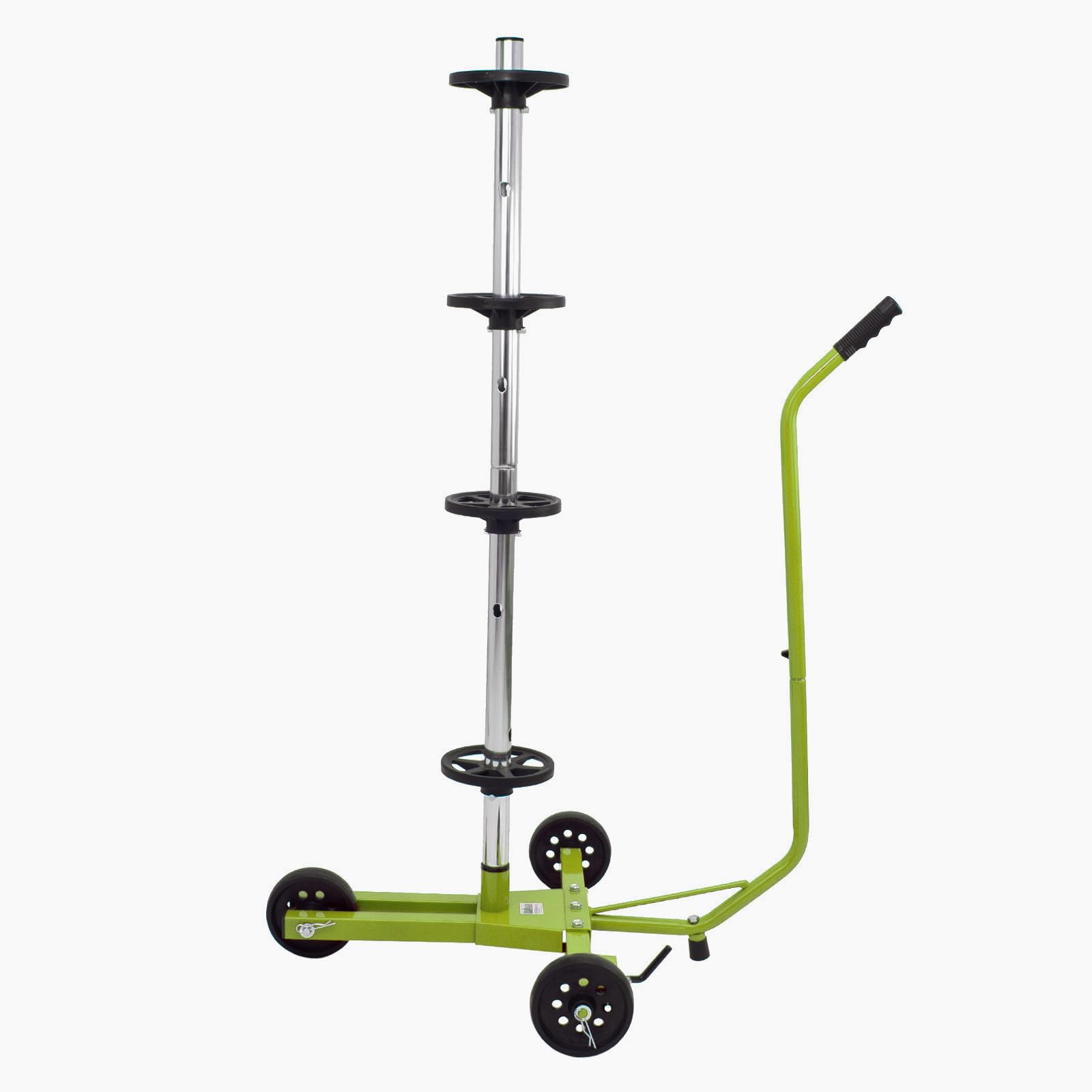 TRUTZHOLM Felgenbaum Felgenbaumwagen fahrbar bis 255 mm Reifenbreite 60x83x119 cm Reifenständer Reifenwagen Felgenständer