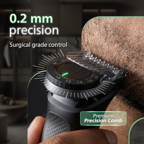 Image of Philips India's No.1 Men's Trimmer* | 16-in-1 Trimmer | BeardSense Technology | Precision Trimming | Face, Hair, Body, Private Parts | IPX7 Waterproof | 5 yrs warranty* | 120 Min Runtime | MG7931