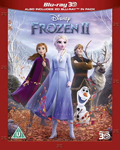 Frozen 2 3D [Blu-ray] [Region Free] [2019]