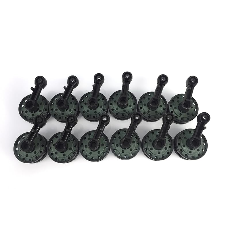 wheelfun Henglong 1/16 Scale Soviet KV-1 RC Tank 3878 Plastic Road Wheels Spare Parts for Tank Model