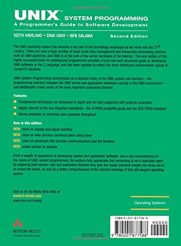 Unix System Programming: A Programmers Guide to Software Development