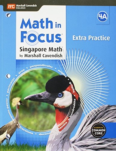  Math in Focus Extra Practice Blackline Master a Grade 4