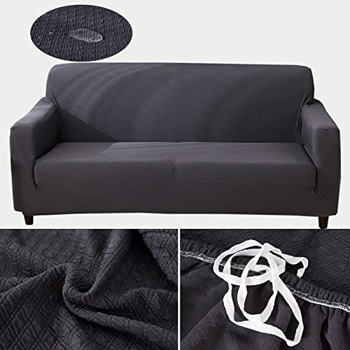 Housse de canapé jacquard extensible grand format pour salon moderne