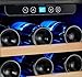Kalamera 24'' Wine Cooler 54 Bottle Single Zone Touch Control Built-in with Tempered Glass Door and Temperature Memory Function