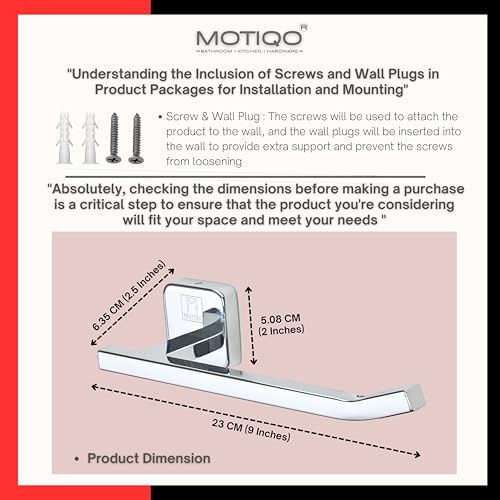 Image of Nova 304 Square Stainless Steel Napkin Road, Napkin Holder, Bathroom Hanger, Towel Hanger for Wash Basin, Towel Ring, Bathroom Accessories-(Nova Road-Set-2)