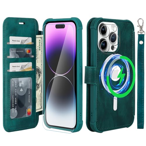 Coque iPhone 14 Pro Max antichoc 12ft et blocage RFID avec protection intégrale MagSafe