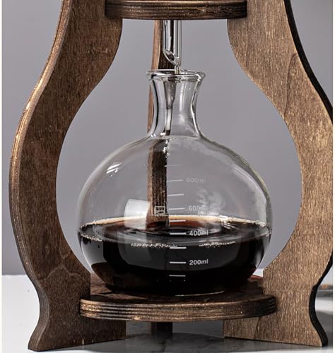 Café glacé d'été avec la tour d'infusion à froid nomade de 800 ml
