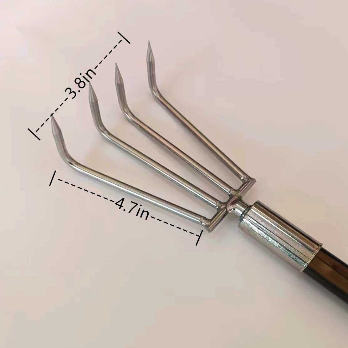 Stainless Steel Garden Claw Rake - Dig & Weed! -2
