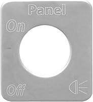 Vista 10 de GG Grand General Placa de interruptor de luces de baliza de acero inoxidable 68602 para Kenworth