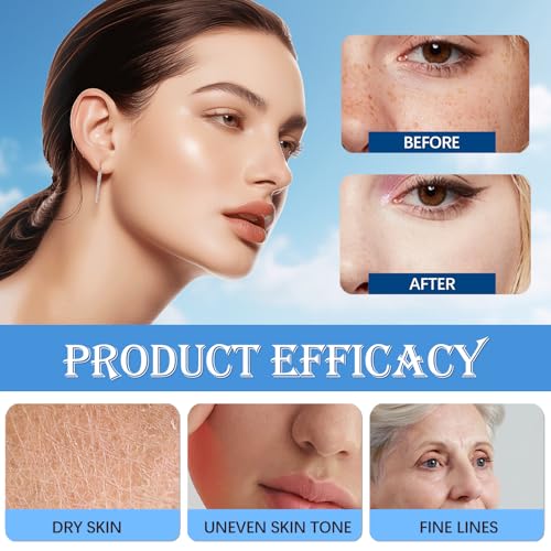 Blauer Enzian Set 3 Stück, Bio Festigende Tagespflege, Bio Anti Falten Serum und Anti Falten Augenpflege & Lippenpflege, mit Edelweiß, Anti Aging Creme Frauen, für Alle Hauttypen