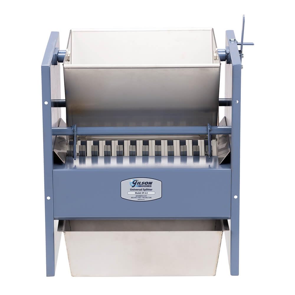 Gilson Universal Sample Splitter (0.28ft³ Hopper Capacity)
