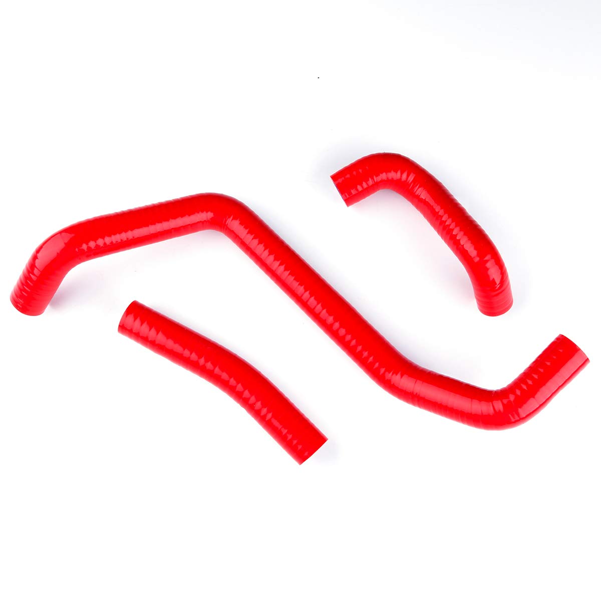 Kit de tuyau de refroidissement en silicone pour radiateur Can-Am Bombardier DS650 DS 650 2000-2007 (rouge)
