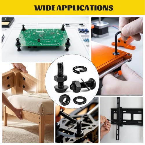 Image of 1520PCS M2.5 Hex Button Screws Assortment Kit, M2.5x4 /6 /8 /12 /16 /20 mm