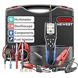 VDIAGTOOL V500 Automotive Power Circuit Probe Tester Kit, 9-30V Car Electric Circuit Tester, Short/Open Circuit Finder, Oscilloscope/Multimeter/Injector/Relay Tester, Component/Fuse/Trailer/AC/DC Test