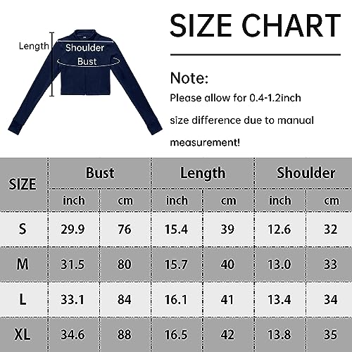 SEAUR - Womens Athletic Jacket Yoga Running Jackets Activewear T-Shirts Long Sleeve Sports T-Shirt Workout Gym Jacket Slim Fit Active Top - Image 6