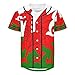 Vnurnrn Wales Flag Mens Baseball Button Down Jersey Hipster Hip Hop T Shirts