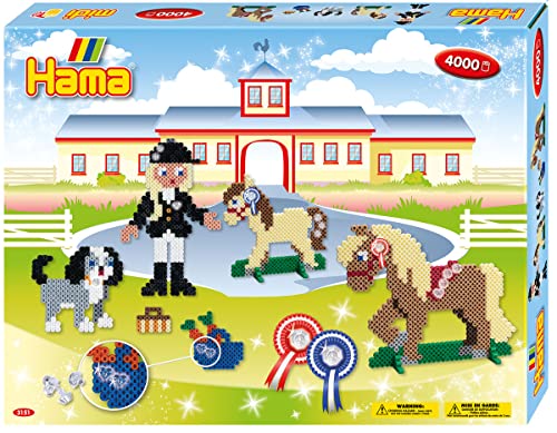 Perles à repasser Hama Riding School 3151 kit multicolore