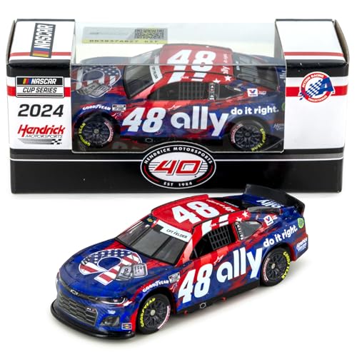 Lionel Racing Alex Bowman 2024 Ally Patriotic Diecast Car 1:64 Scale