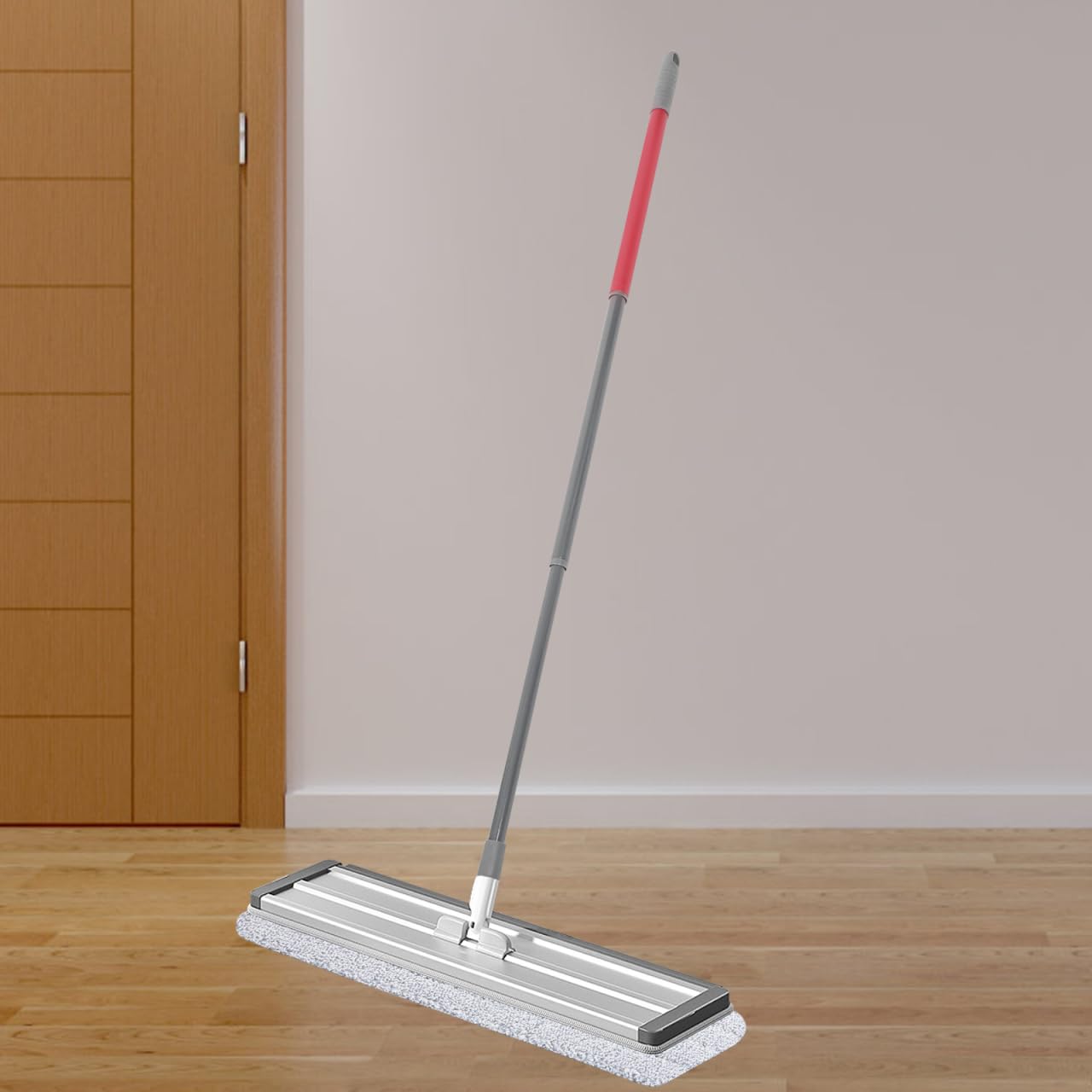 Ersatz-Moppstange Aus Metall Verstellbar Moppstiel Kompatibel Mit Vileda Bodenwischer FüR Effektive Reinigung Und Badezimmer Wischmopp Mit Ergonomischem Griff 47.64 Zoll