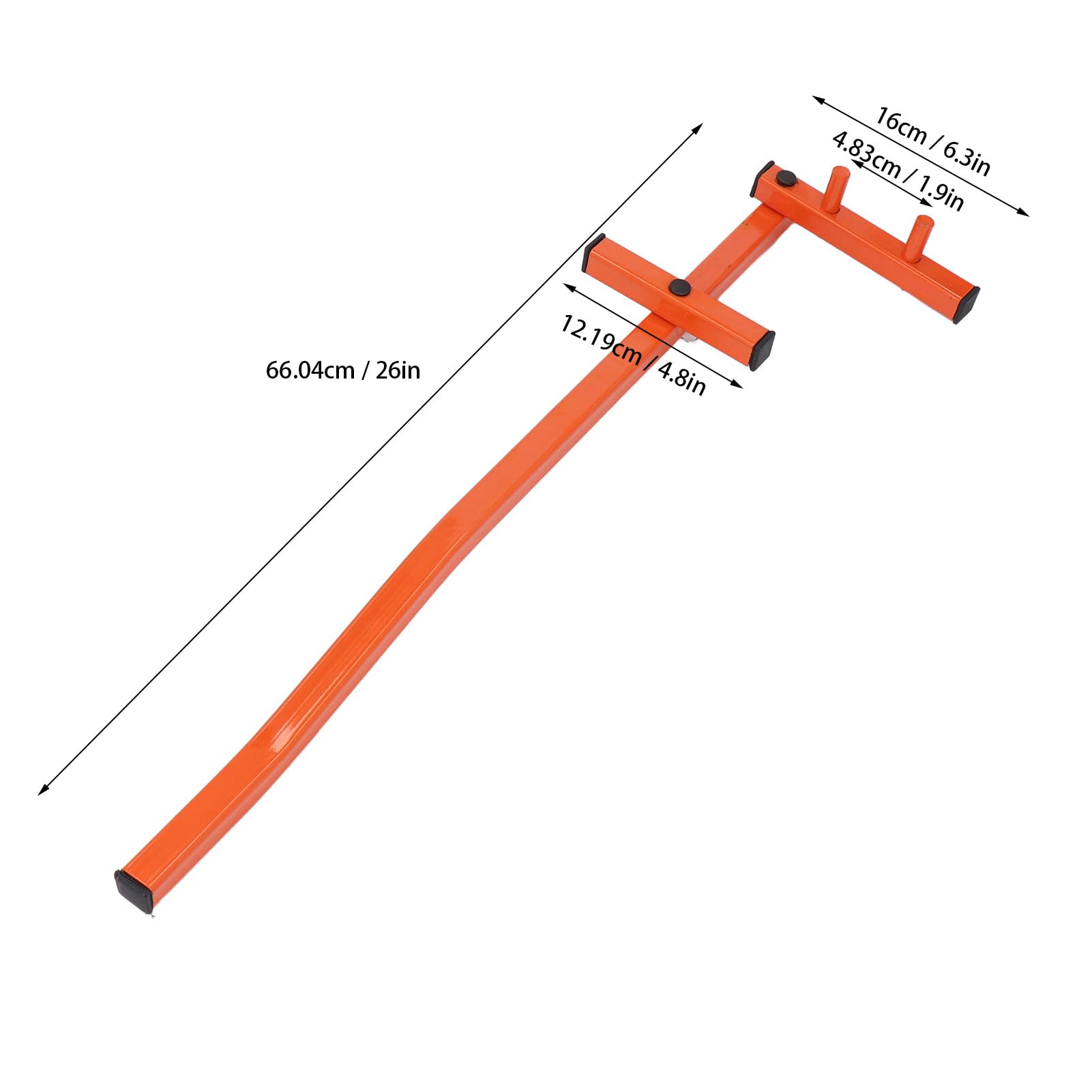 Deck Bending Tool Iron Deck Board Bender 1.6in to 2.8in Adjustable Decking Straightening Tool for Floor Woodworking