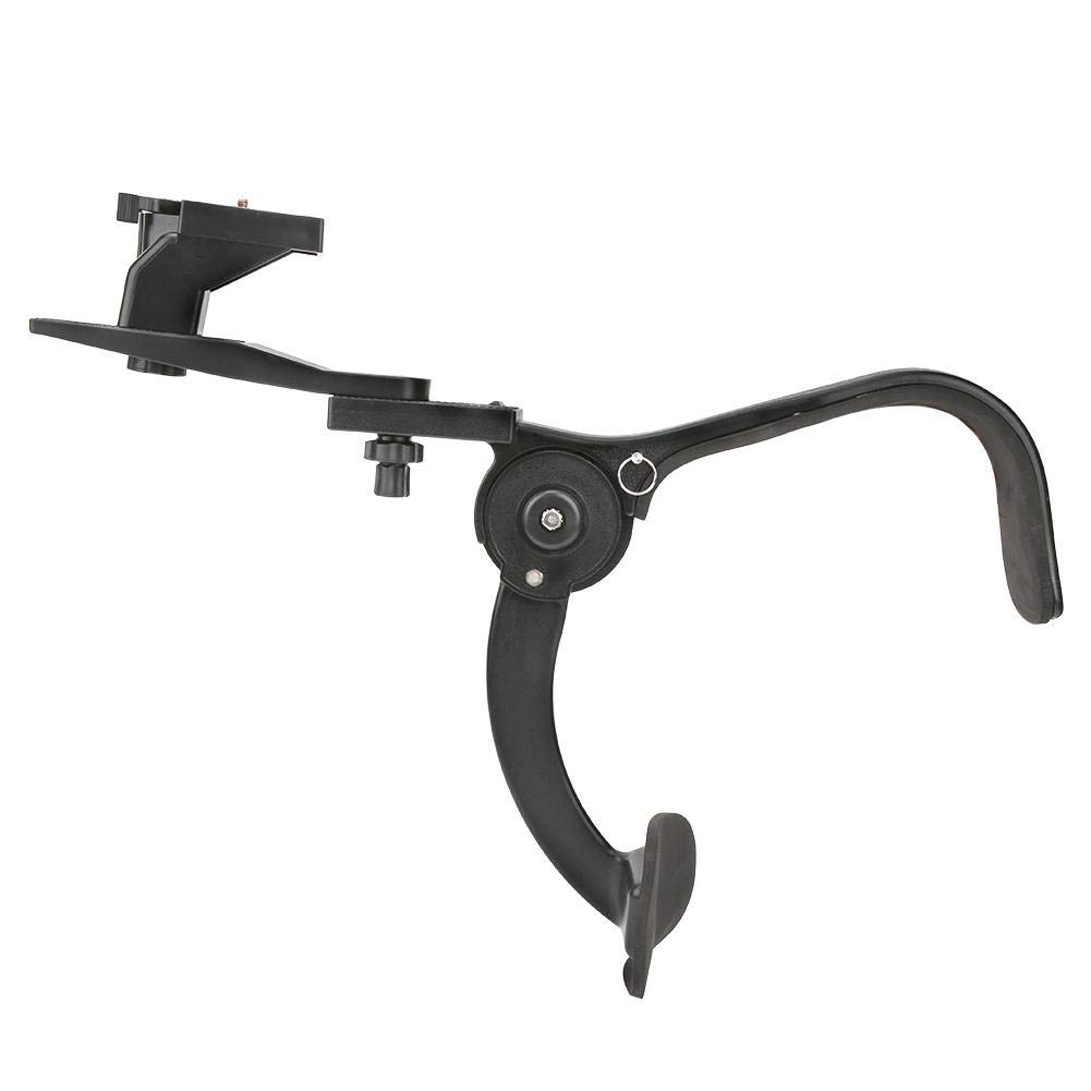 Topiky Supporto per Supporto a Spalla con Giunto cardanico, Supporto per Staffa per Supporto per Fotografia Portatile con Presa Video con Cinghia Flessibile per stabilizzatore