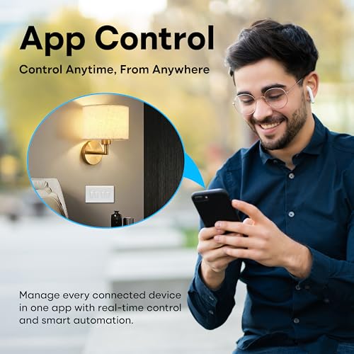 Image of SmartLife WiFi 4 Node Smart Switch Module | 2.4GHz WiFi +BLE | No Hub Required | Compatible with Alexa, Google Assistant, HA, IFTTT & SmartLife App