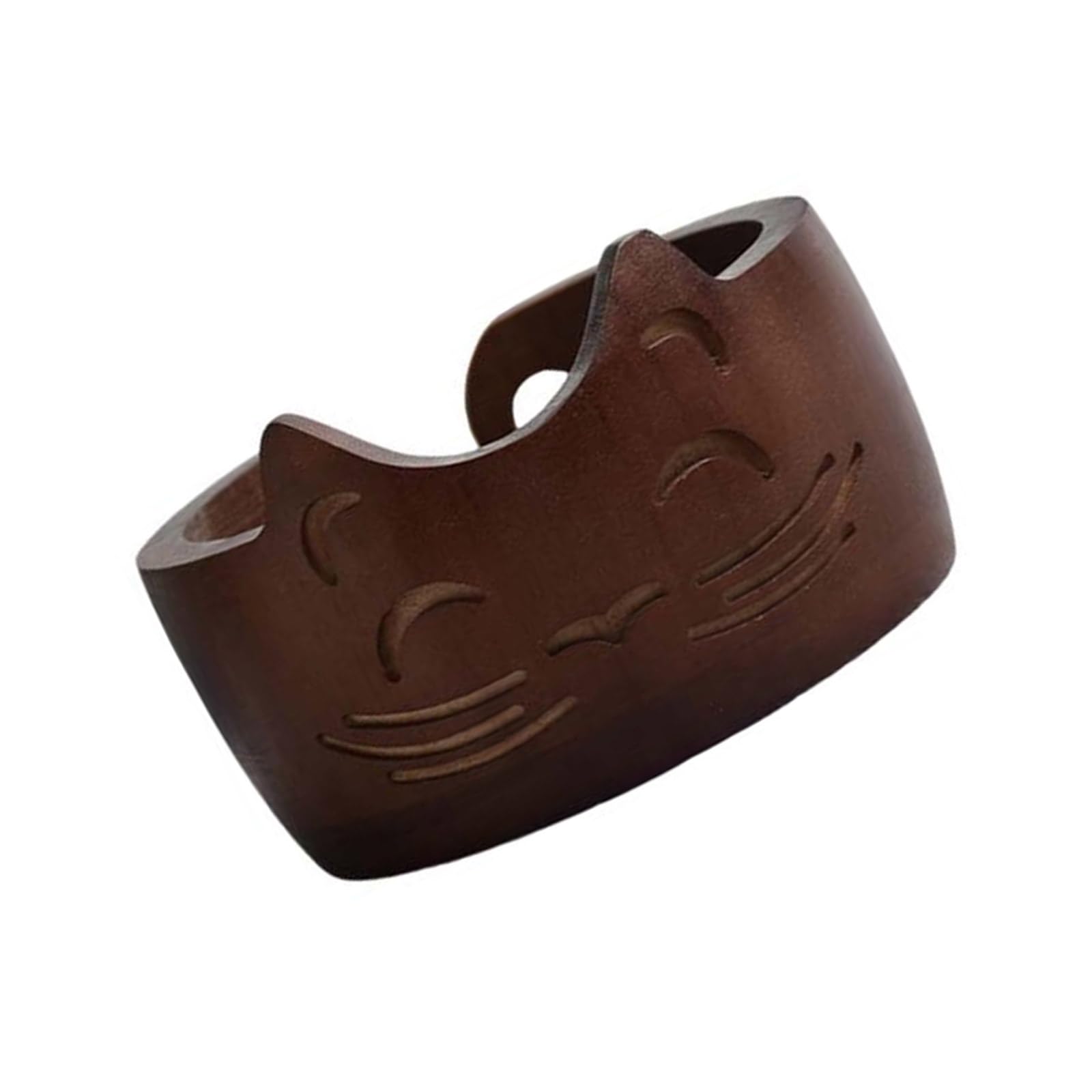 Tsophreniq Cats Shape Yarn Bowl Round Storage Knitting Wool Holder Knitting Accessories for Craft Lovers Storage Cats Shape Holder