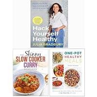 Hack Yourself Healthy, The Skinny Slow Cooker Curry Recipe Book & One Pot Healthy Meals 3 Books Collection Set