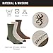 Browning Men's Socks, Heather Oatmeal Loden Green Beech, One Size US