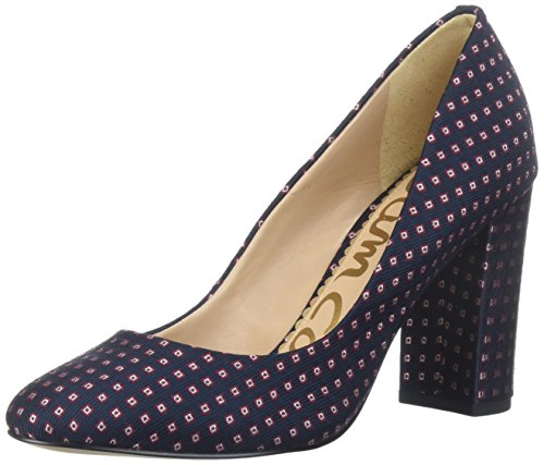 Sam Edelman Women's Stillson Shoe, Blue/Multi Geometric Tie Fabric, 8 Medium US