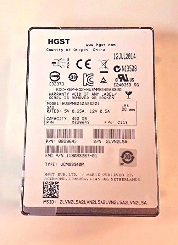 HGST Ultrastar SSD800MM HUSMM8040ASS201 - �\���b�h�X�e�[�g�h���C�u - 400GB - SAS - NETCNA