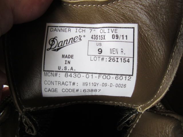 Amazon.co.jp: DANNER ICH 43515 編みBOOTS サイズ9R 普通