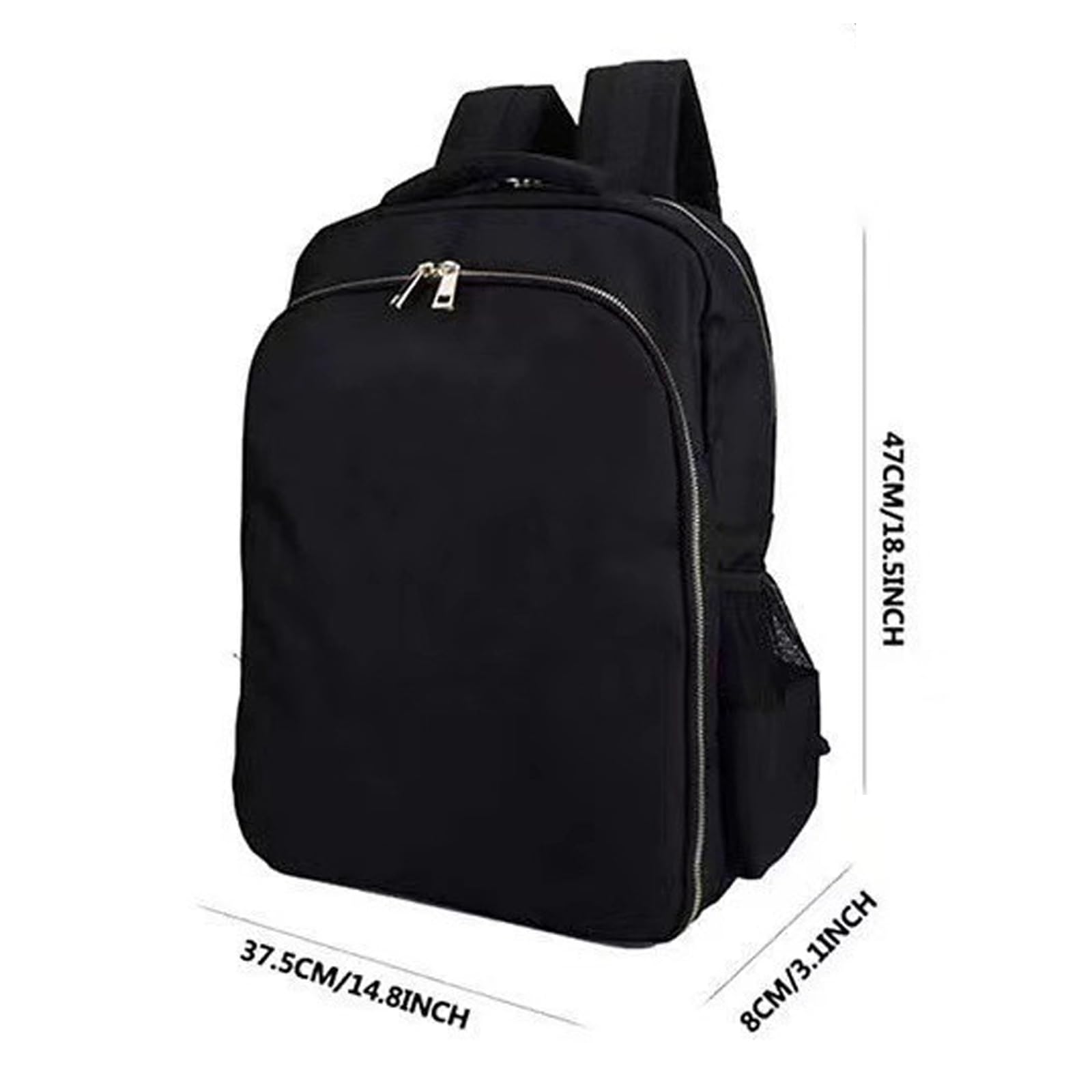 Bolsa de viaje de aseo Mochila de tela Oxford Correas elásticas