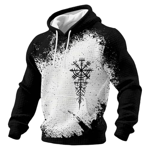 Sweat à capuche respirant homme en maille piqué avec doublure polaire douce