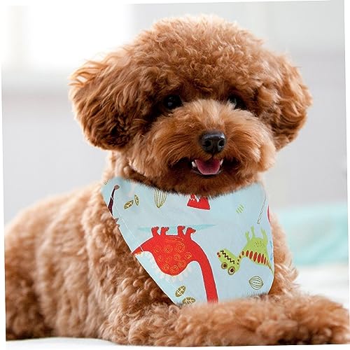Milisten 20 Unidades toalha triângulo animal de estimação bandanas de cachorro Gravata de cachorro l