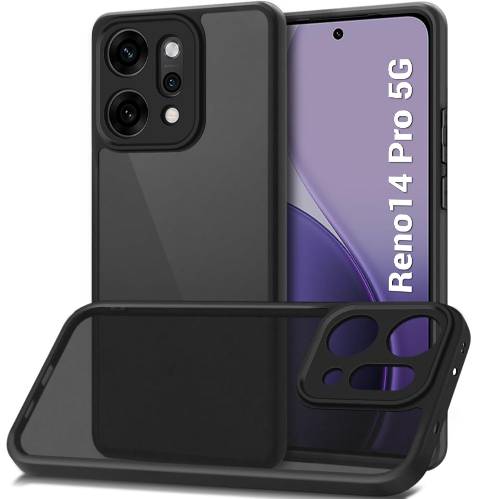 TheGiftKart Hybrid Shockproof Back Cover Case for Motorola Moto Signature 5G | Camera Protection Module | Hard Back Case Cover for Moto Signature (PC & TPU, Translucent Smoke Matte Back, Black Sides) — Amazon image 12