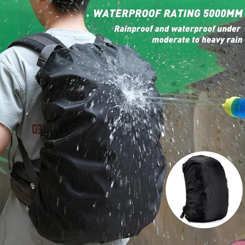 Image of DUSLANG 17 Inch Laptop Backpack for Travel Water Resistant College Backpack for Men Laptop Bag with USB Charging Port