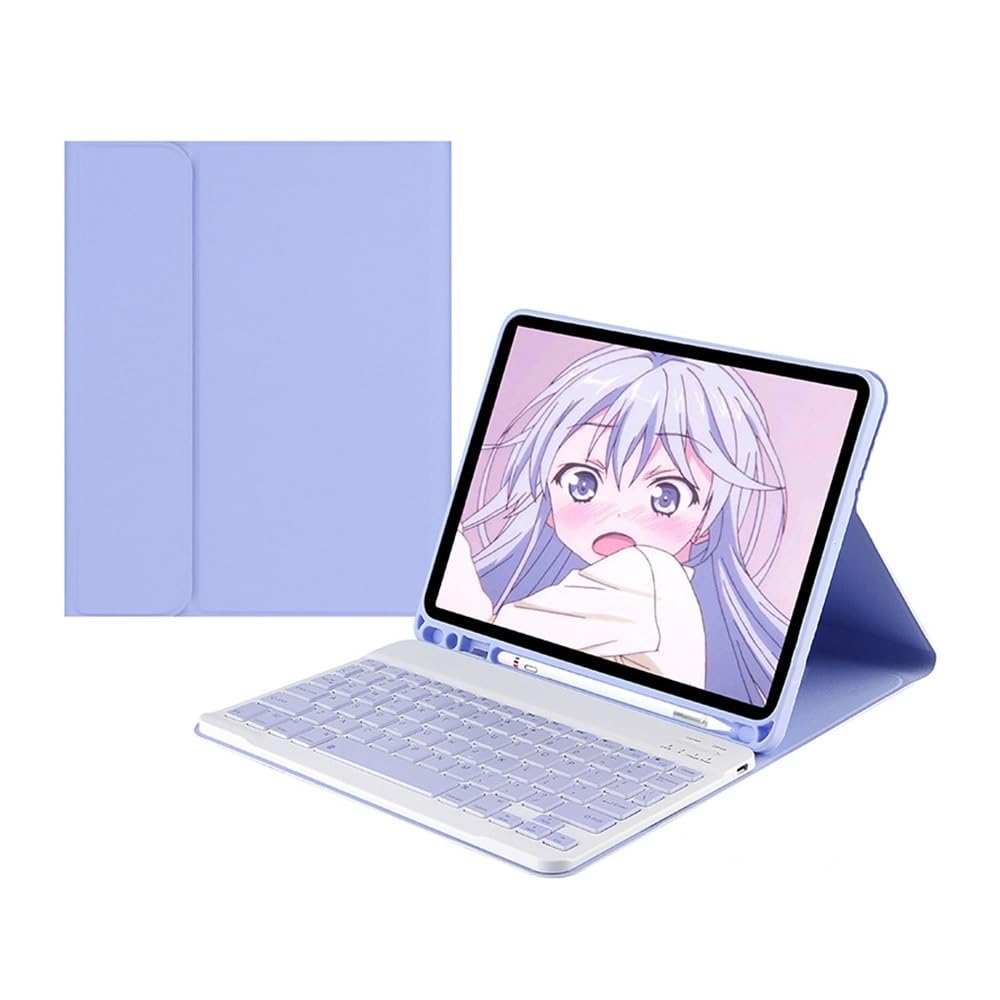 Protection cuir iPad Air 5 YSJX style premium et support stylet - 7