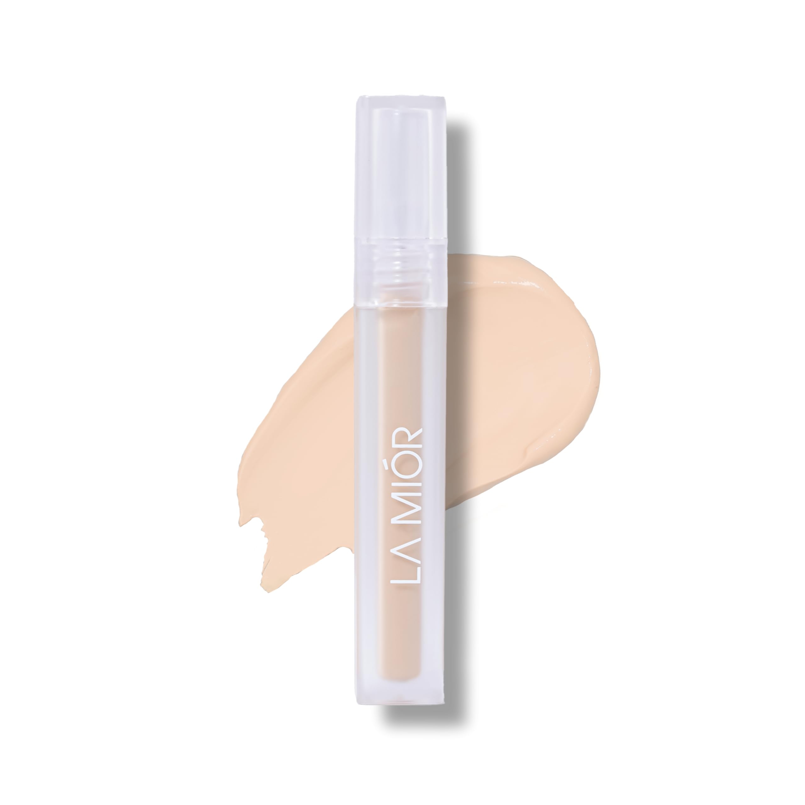 LA MIOR Luminous Retouch Concealer, Custard - 6ml, Full Coverage, Long Wear, Blendable, Feather-Light, Hydrating, Luminous Finish, Sweat-Resistant, Vegan Formula for All-Day Radiance soft matte