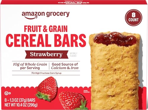 Amazon Grocery, Fruit & Grain Cereal Bars...