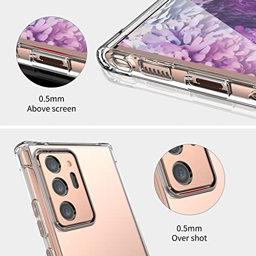 Image of Case Creation Brand - Mobile Cover for Samsung Galaxy S21 Ultra (Soft & Flexible Back Case), Transparent