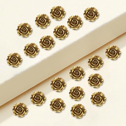 Image of 20 Pcs Enamel Rose Flowe Brooches Pins for Women Colorful Floral Brooch Flower Lapel Pin Badge Crafts Breastpin Jewelry Gift for Women Men Clothing Bags Backpacks Jackets Hat