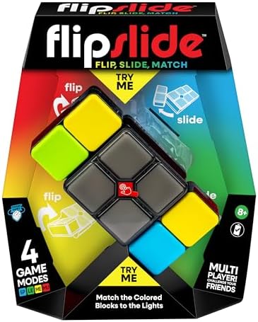 Moose Games Flipslide, Fast-Paced Handheld Puzzle Toy, Gifts for ...