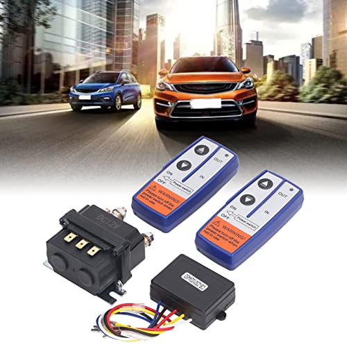 Kit de relé solenoide para cabrestante 12V 250A impermeable miniatura 4