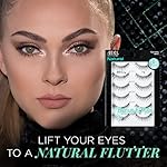 Ardell False Eyelashes, Natural 110, 5 pair + bonus pair Multipack for Eye-Lifting Effect - Image 2