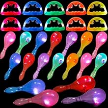 【Safety Material 】: The LED light up musical instruments set is made of plastic, the material is safe and reliable, no odor, strong and not easy to break, not easy to fade, durable, smooth surface, exquisite workmanship, bring you a good use experien...