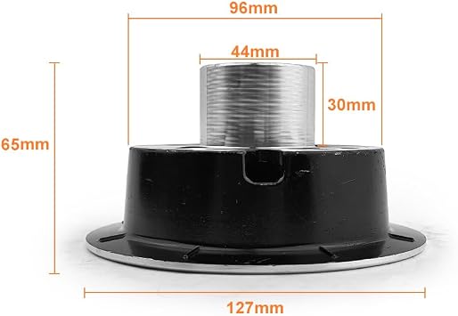 4 Inch Wheel Rim 17mm Keyway Alloy Hub For 4.10-4 And 9x3.50-4 Cart Wheelchair Scooter Tire