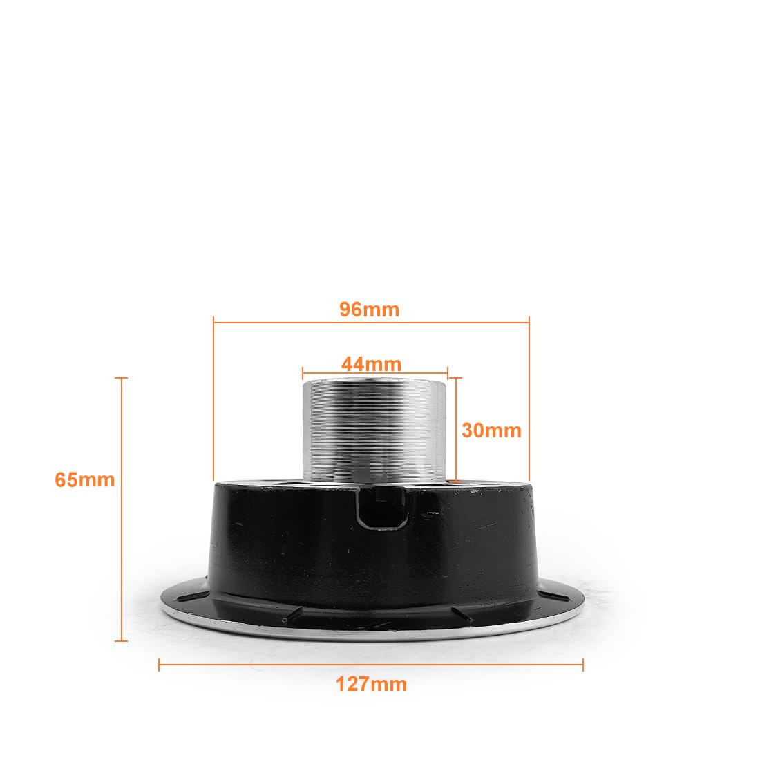 Jante de 10,2 cm 17 mm en alliage pour fauteuil roulant et scooter 4.10-4 et 9x3.50-4