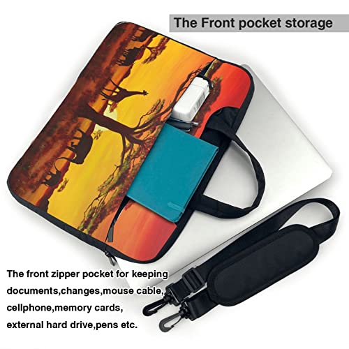 Bolso para portátil AMAZWI 13-15.6 pulgadas unisex miniatura 4